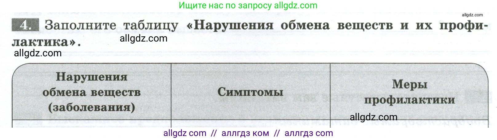 Биология, 9 класс рабочая тетрадь, авторы: Пасечник Владимир Васильевич, Швецов Глеб Геннадьевич, издательство Просвещение, Москва, 2023, розового цвета, страница 104, номер 4, Условие
