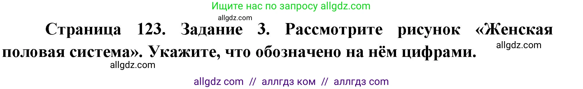 Биология, 9 класс рабочая тетрадь, авторы: Пасечник Владимир Васильевич, Швецов Глеб Геннадьевич, издательство Просвещение, Москва, 2023, розового цвета, страница 123, номер 3, Решение