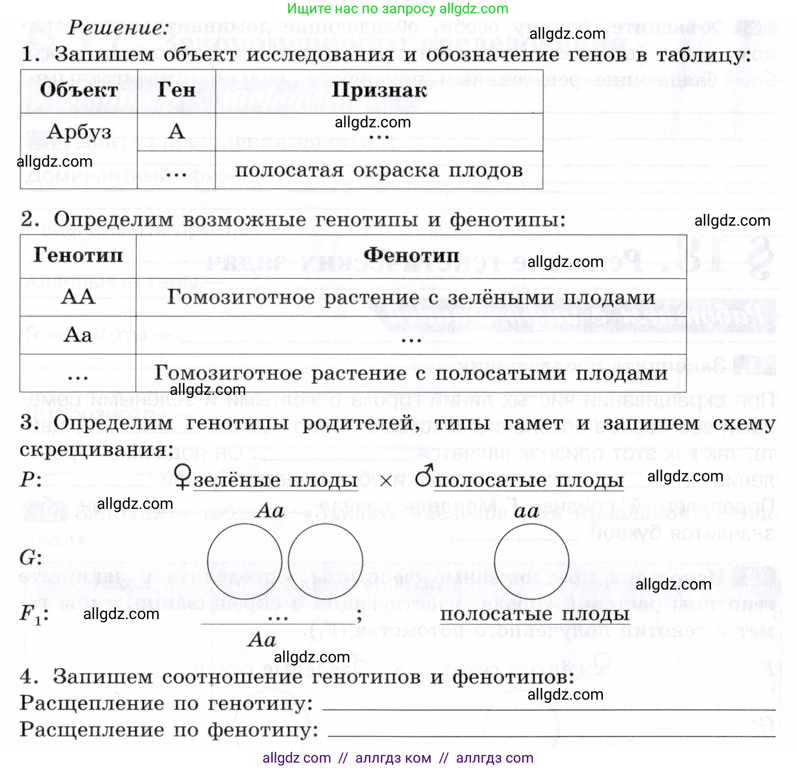Биология, 9 класс рабочая тетрадь, авторы: Пасечник Владимир Васильевич, Швецов Глеб Геннадьевич, издательство Просвещение, Москва, 2019, страница 47, номер 3, Условие (продолжение 2)