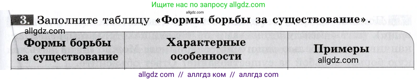 Биология, 9 класс рабочая тетрадь, авторы: Пасечник Владимир Васильевич, Швецов Глеб Геннадьевич, издательство Просвещение, Москва, 2019, страница 83, номер 3, Условие
