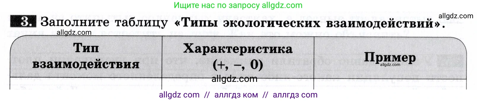 Биология, 9 класс рабочая тетрадь, авторы: Пасечник Владимир Васильевич, Швецов Глеб Геннадьевич, издательство Просвещение, Москва, 2019, страница 110, номер 3, Условие