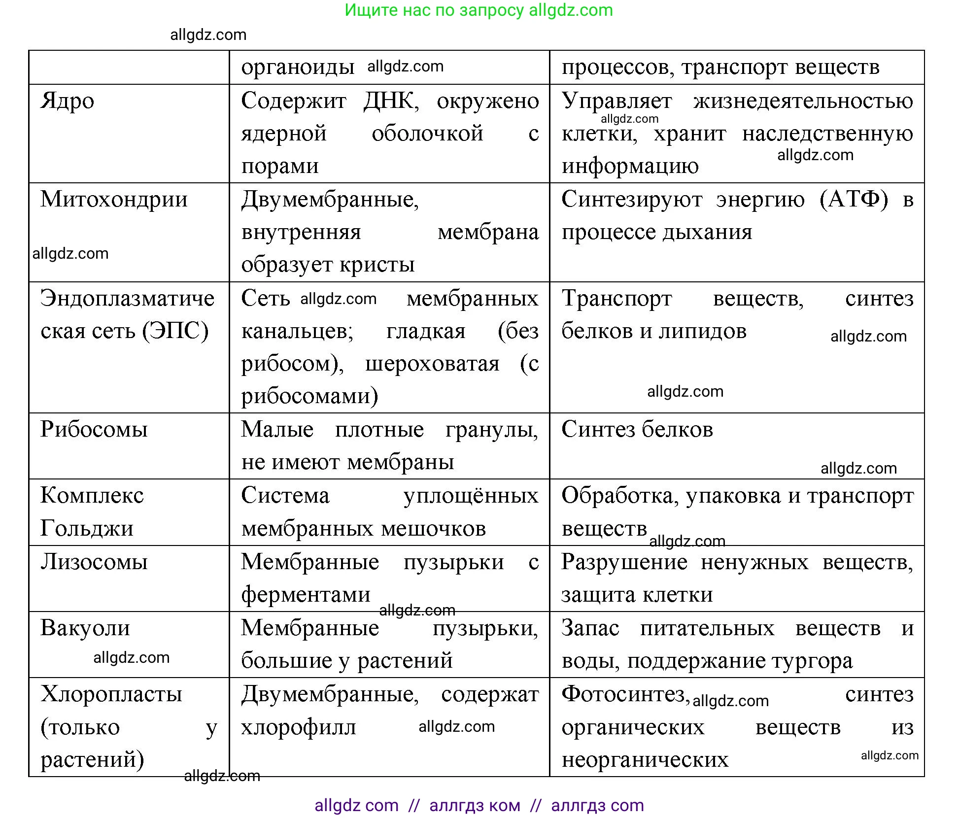 Биология, 9 класс рабочая тетрадь, авторы: Пасечник Владимир Васильевич, Швецов Глеб Геннадьевич, издательство Просвещение, Москва, 2019, страница 18, номер 4, Решение (продолжение 2)