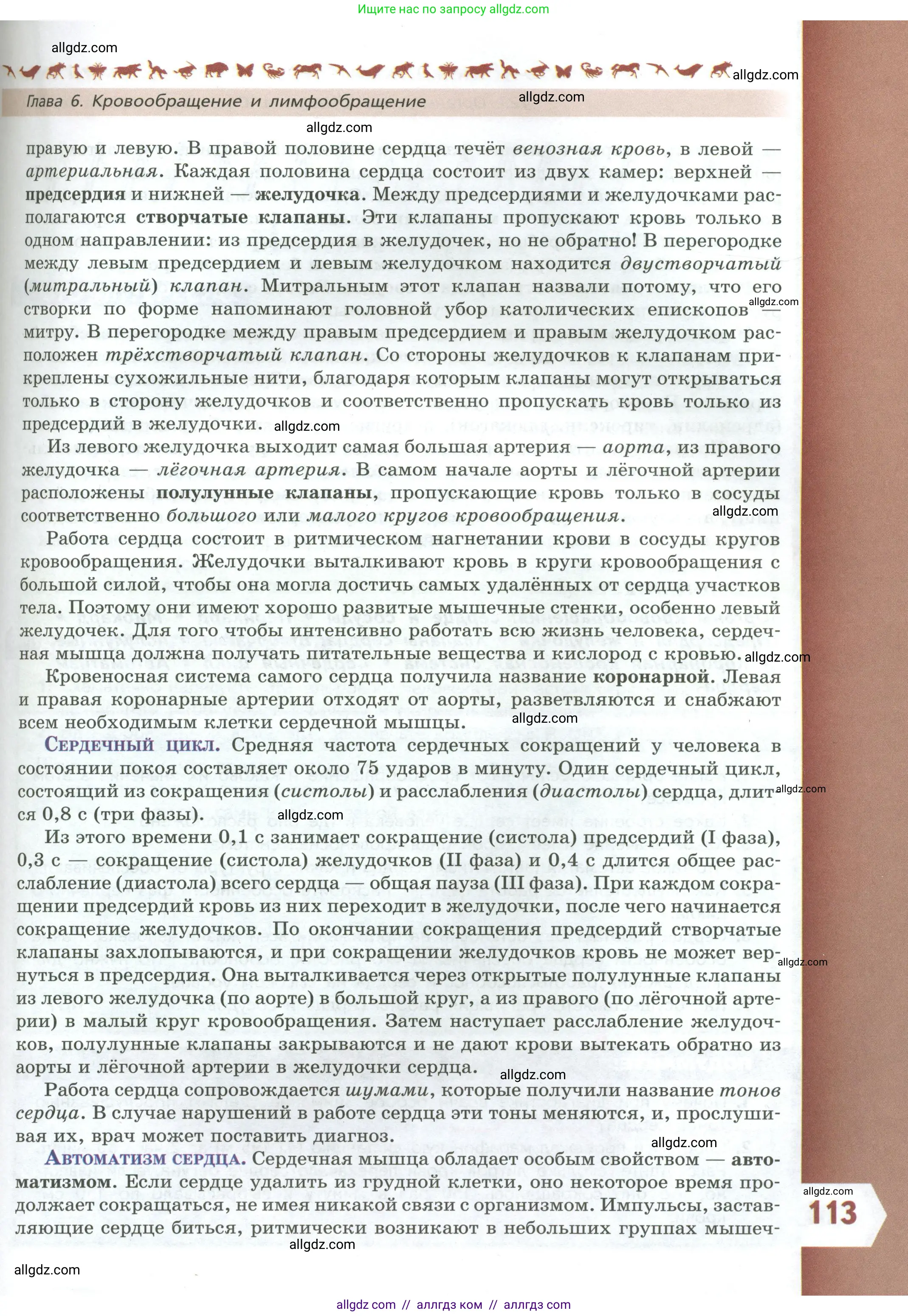 Биология, 9 класс Учебник, авторы: Пасечник Владимир Васильевич, Каменский Андрей Александрович, Швецов Глеб Геннадьевич, Гапонюк Зоя Георгиевна, издательство Просвещение, Москва, 2023, белого цвета, страница 113