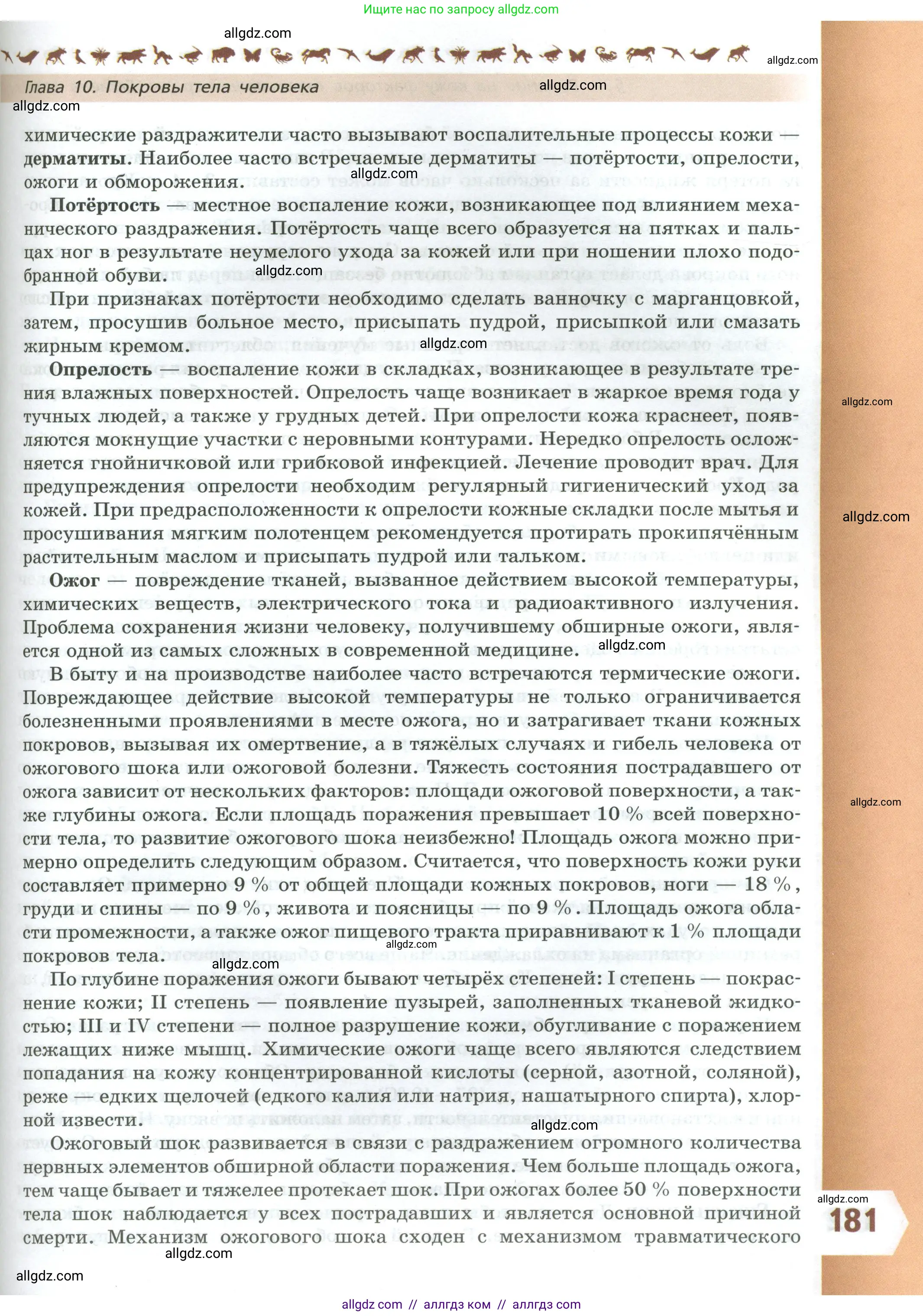 Биология, 9 класс Учебник, авторы: Пасечник Владимир Васильевич, Каменский Андрей Александрович, Швецов Глеб Геннадьевич, Гапонюк Зоя Георгиевна, издательство Просвещение, Москва, 2023, белого цвета, страница 181