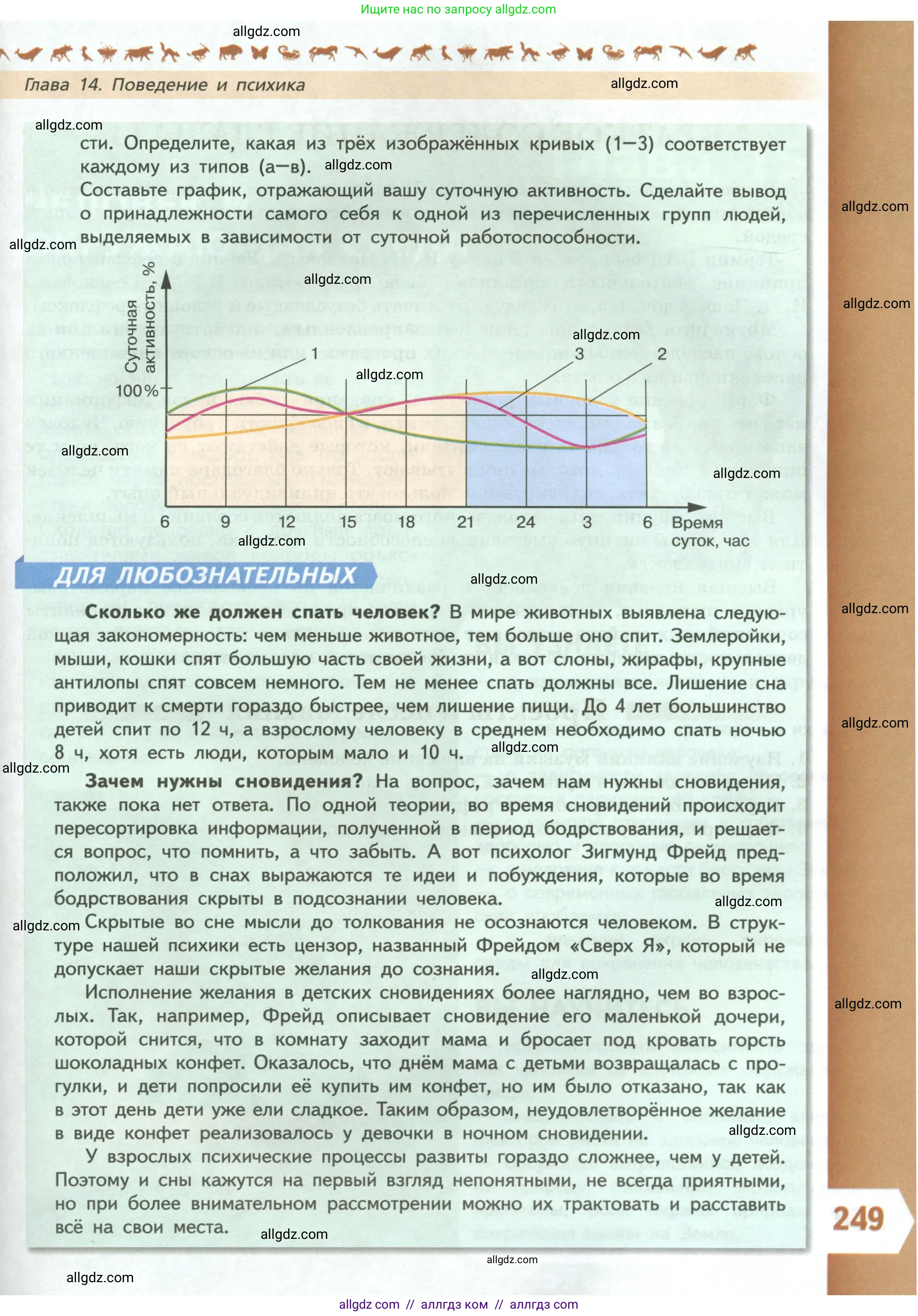 Биология, 9 класс Учебник, авторы: Пасечник Владимир Васильевич, Каменский Андрей Александрович, Швецов Глеб Геннадьевич, Гапонюк Зоя Георгиевна, издательство Просвещение, Москва, 2023, белого цвета, страница 249