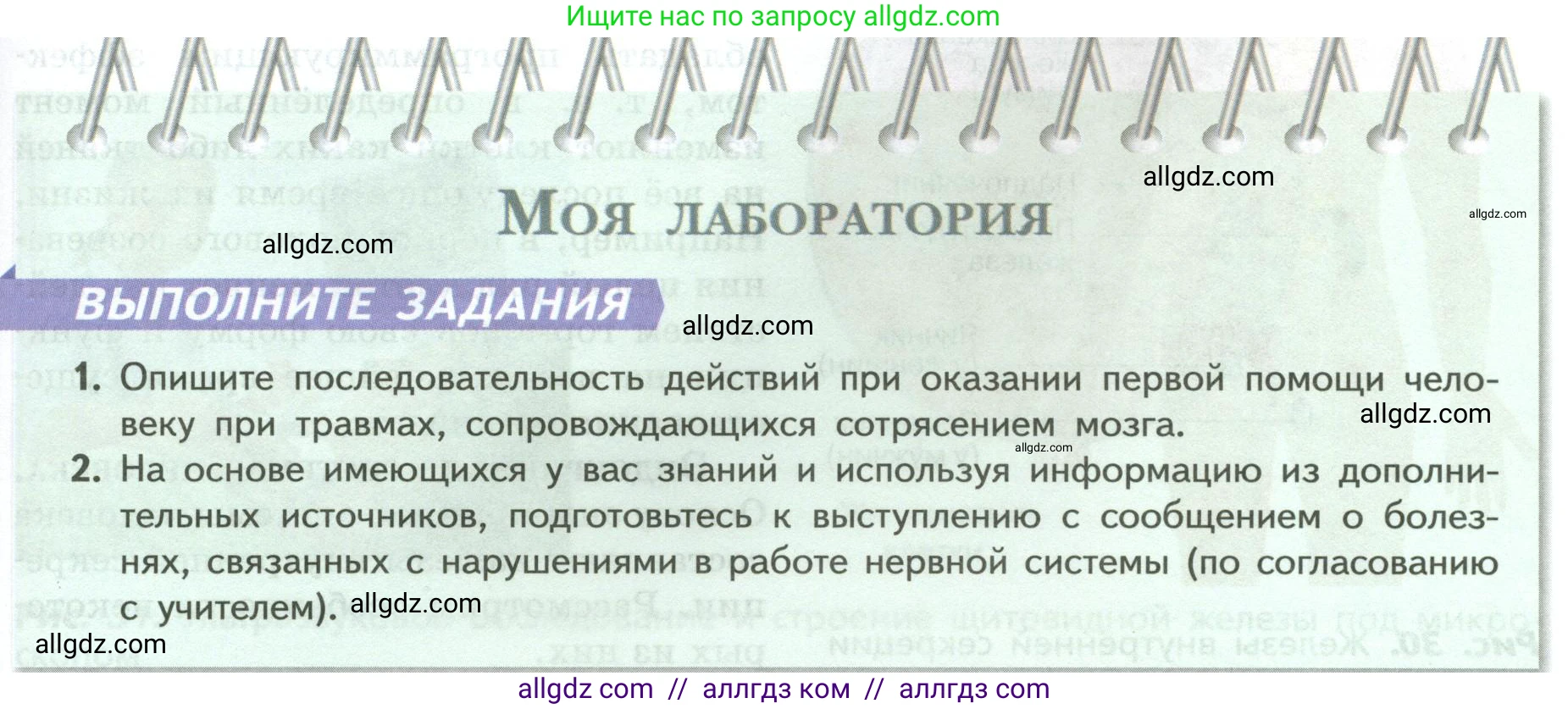 Биология, 9 класс Учебник, авторы: Пасечник Владимир Васильевич, Каменский Андрей Александрович, Швецов Глеб Геннадьевич, Гапонюк Зоя Георгиевна, издательство Просвещение, Москва, 2023, белого цвета, страница 65, Условие
