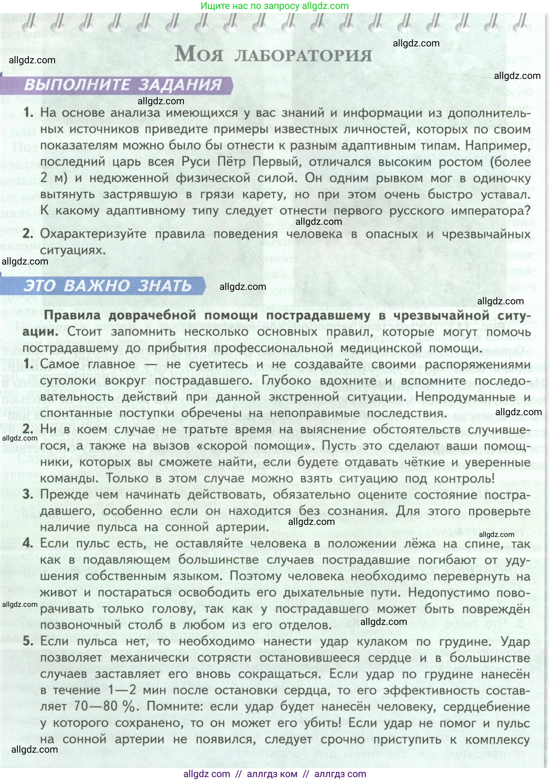 Биология, 9 класс Учебник, авторы: Пасечник Владимир Васильевич, Каменский Андрей Александрович, Швецов Глеб Геннадьевич, Гапонюк Зоя Георгиевна, издательство Просвещение, Москва, 2023, белого цвета, страница 258, Условие