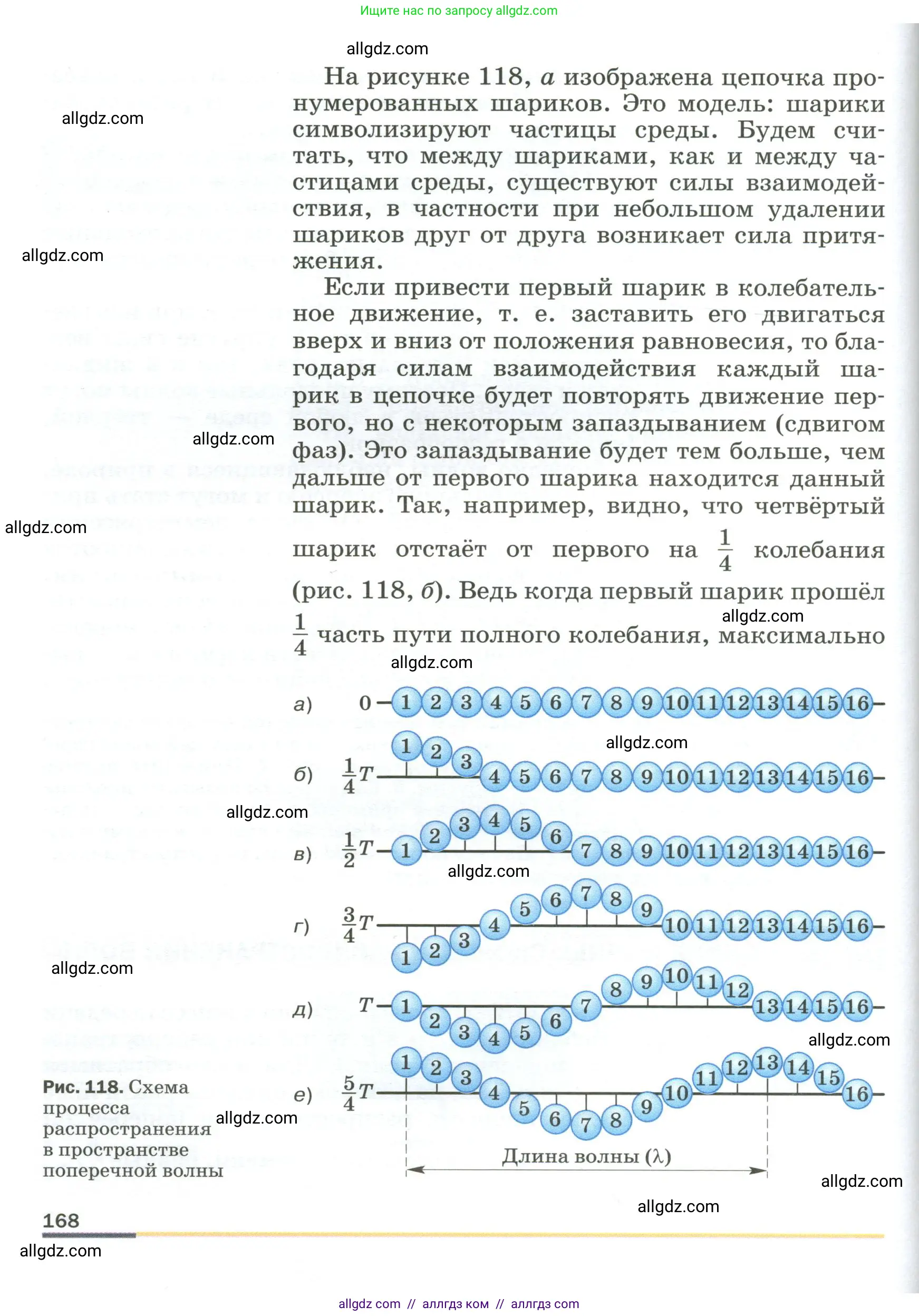 Физика, 9 класс Учебник, авторы: Пёрышкин И М, Гутник Елена Моисеевна, Иванов Александр Иванович, Петрова Мария Арсеньевна, издательство Просвещение, Москва, 2023, белого цвета, страница 168
