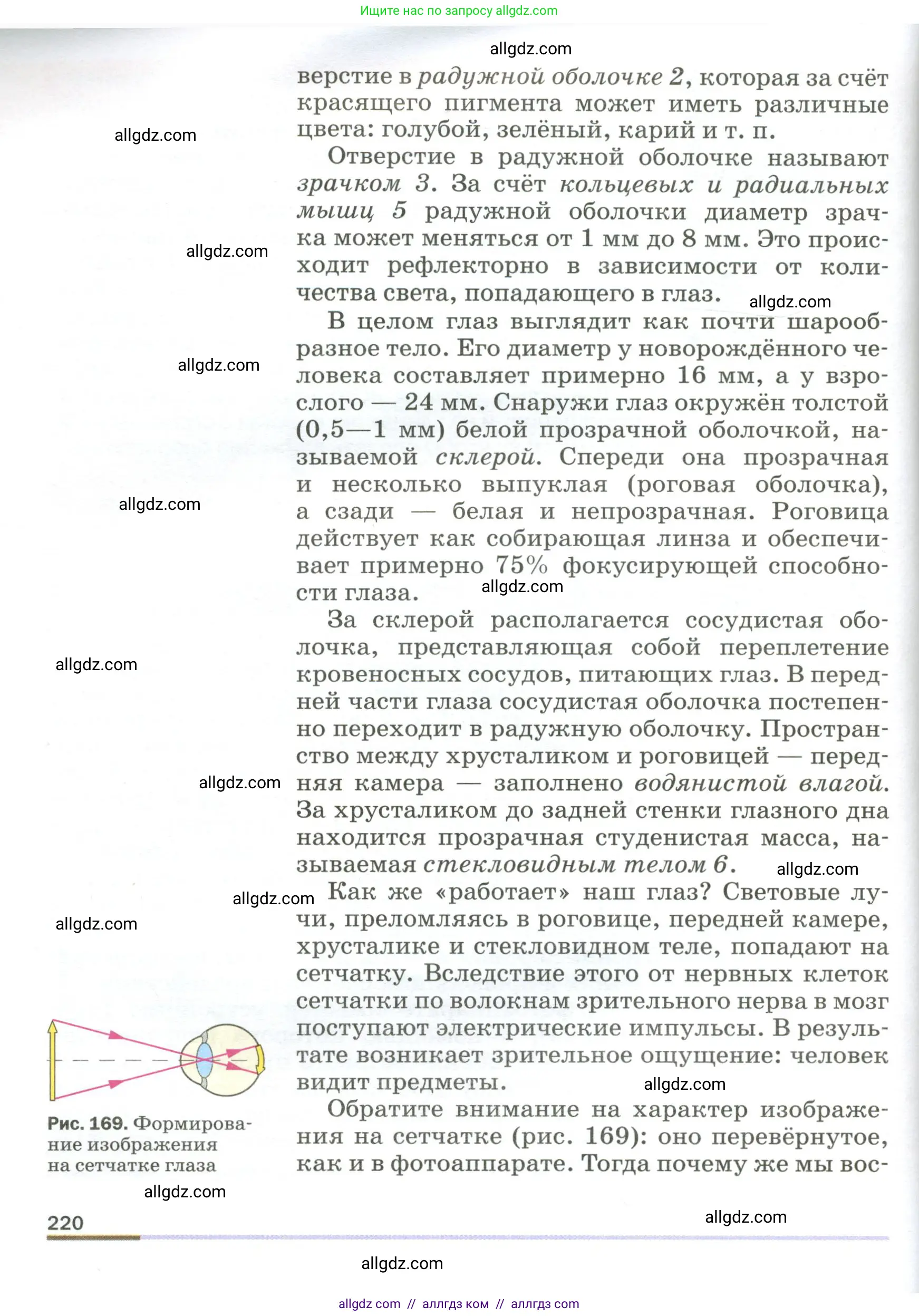 Физика, 9 класс Учебник, авторы: Пёрышкин И М, Гутник Елена Моисеевна, Иванов Александр Иванович, Петрова Мария Арсеньевна, издательство Просвещение, Москва, 2023, белого цвета, страница 220