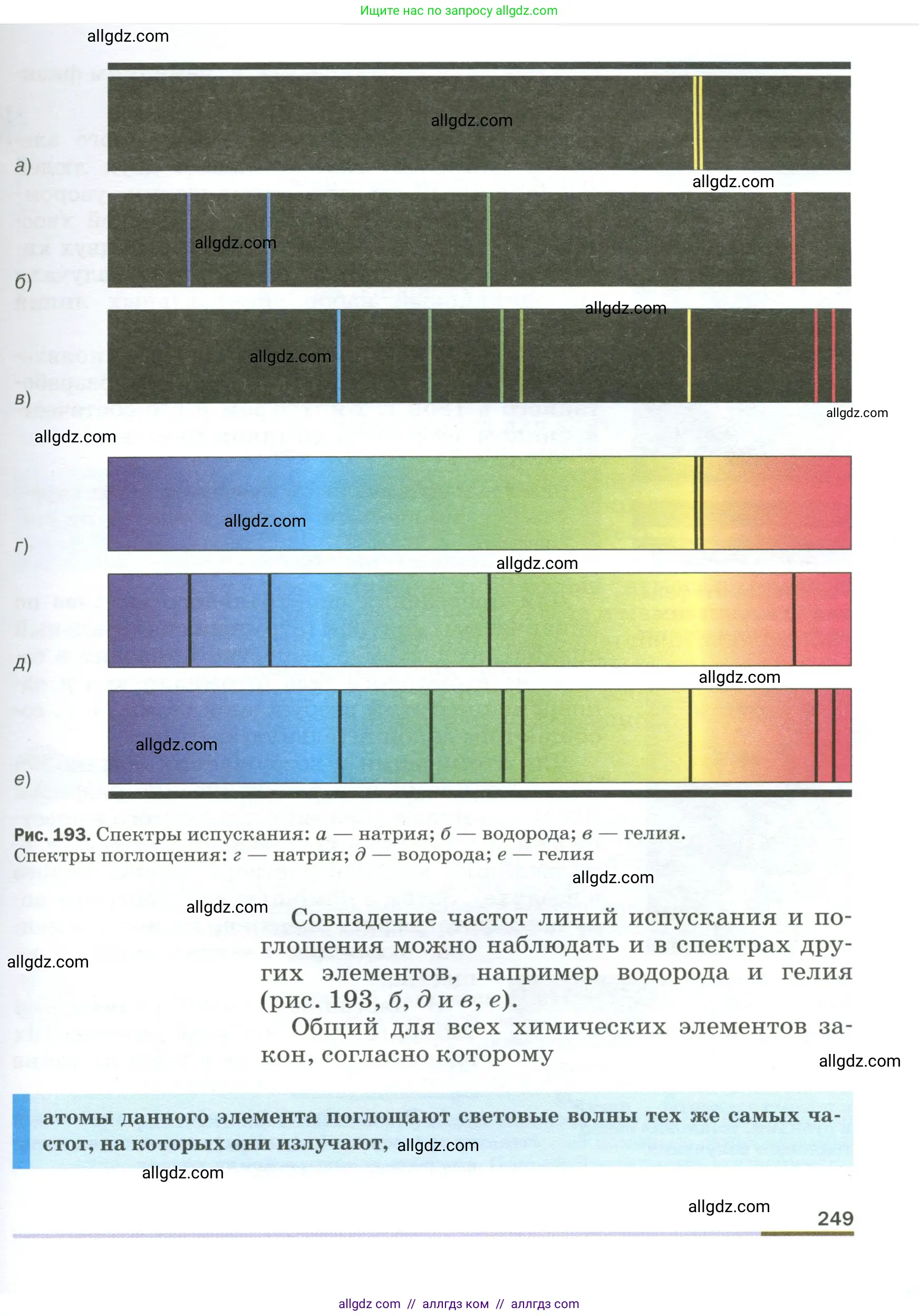 Физика, 9 класс Учебник, авторы: Пёрышкин И М, Гутник Елена Моисеевна, Иванов Александр Иванович, Петрова Мария Арсеньевна, издательство Просвещение, Москва, 2023, белого цвета, страница 249