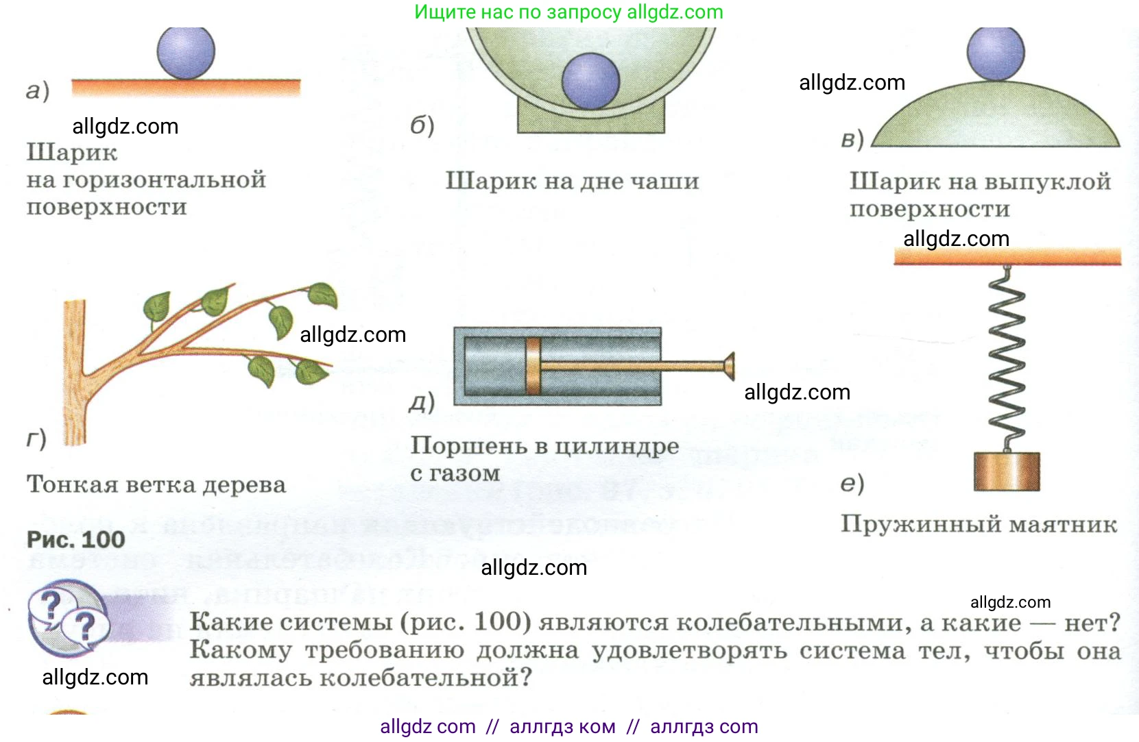Физика, 9 класс Учебник, авторы: Пёрышкин И М, Гутник Елена Моисеевна, Иванов Александр Иванович, Петрова Мария Арсеньевна, издательство Просвещение, Москва, 2023, белого цвета, страница 146, Условие