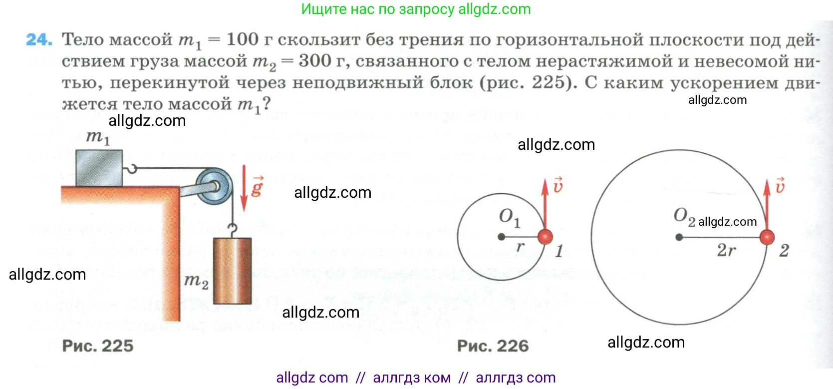 Физика, 9 класс Учебник, авторы: Пёрышкин И М, Гутник Елена Моисеевна, Иванов Александр Иванович, Петрова Мария Арсеньевна, издательство Просвещение, Москва, 2023, белого цвета, страница 336, номер 24, Условие