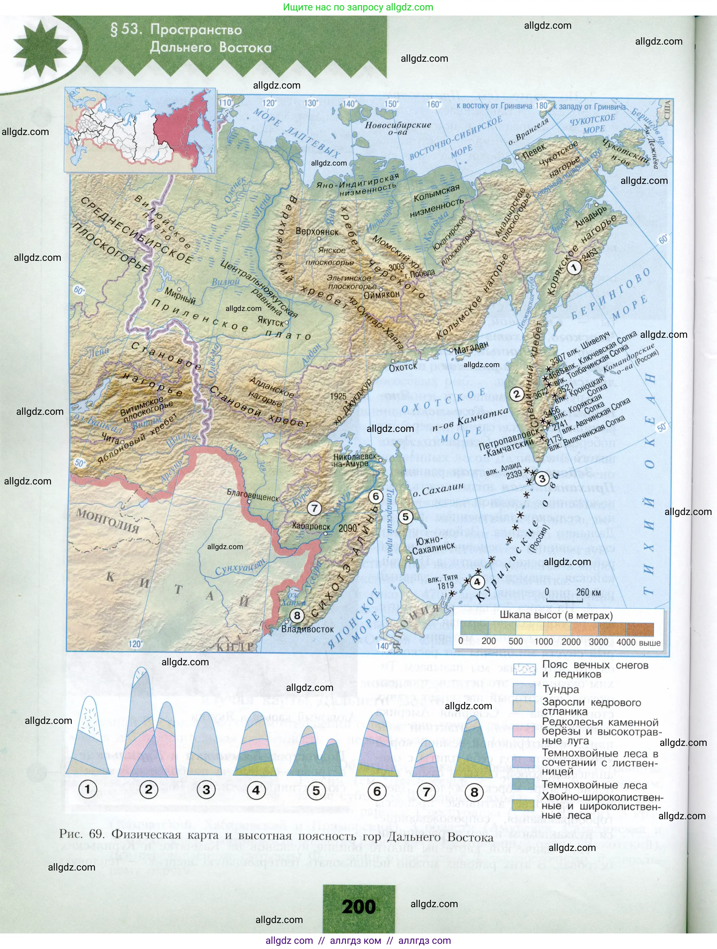 География, 9 класс Учебник, авторы: Алексеев Александр Иванович, Николина Вера Викторовна, Липкина Елена Карловна, Болысов Сергей Иванович, Кузнецова Галина Юрьевна, издательство Просвещение, Москва, 2023, жёлтого цвета, страница 200