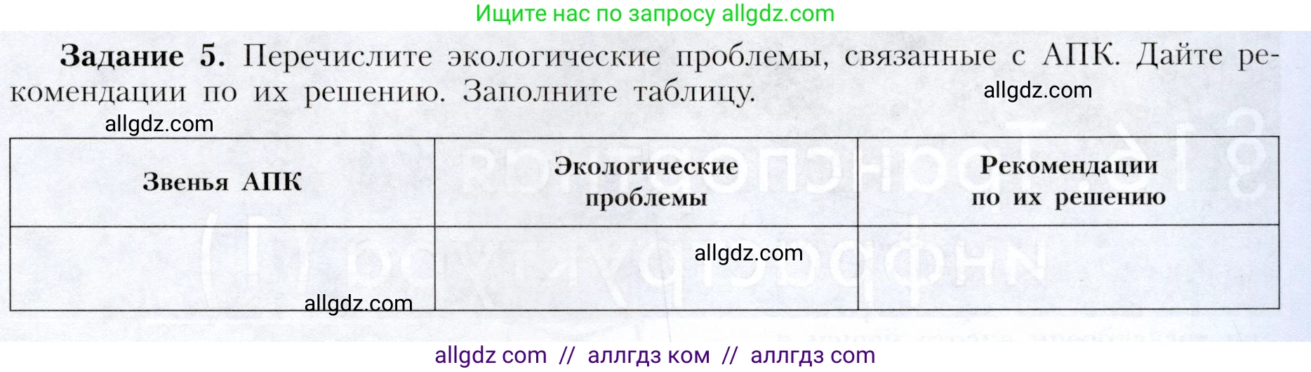 География, 9 класс Учебник, авторы: Алексеев Александр Иванович, Николина Вера Викторовна, Липкина Елена Карловна, Болысов Сергей Иванович, Кузнецова Галина Юрьевна, издательство Просвещение, Москва, 2023, жёлтого цвета, страница 61, номер 5, Условие