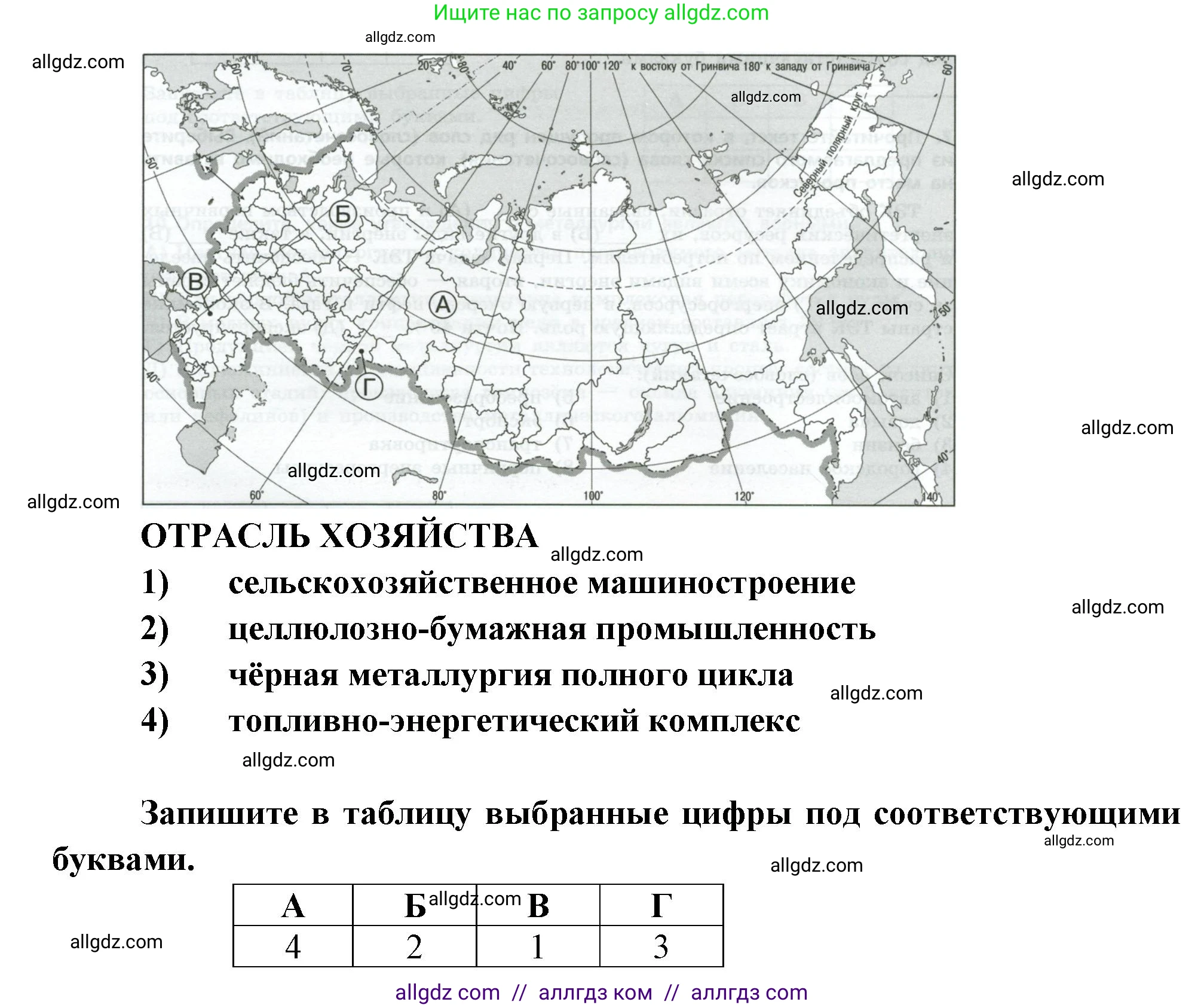 География, 9 класс Проверочные работы, авторы: Бондарева Мария Владимировна, Шидловский Игорь Михайлович, издательство Просвещение, Москва, 2023, жёлтого цвета, страница 7, номер 3, Решение (продолжение 2)
