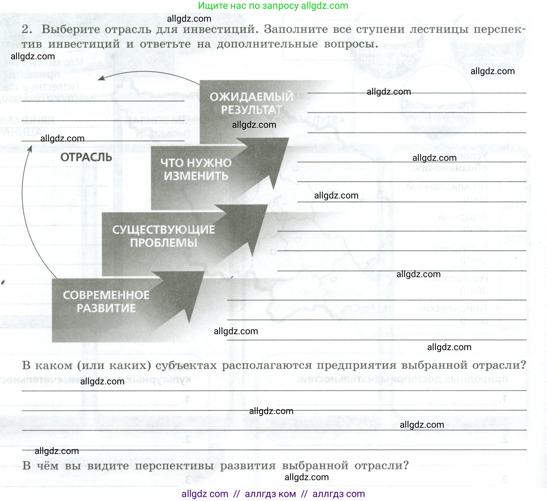 География, 9 класс Практические работы, автор: Дубинина Софья Петровна, издательство Просвещение, Москва, 2023, жёлтого цвета, страница 32, номер 2, Условие