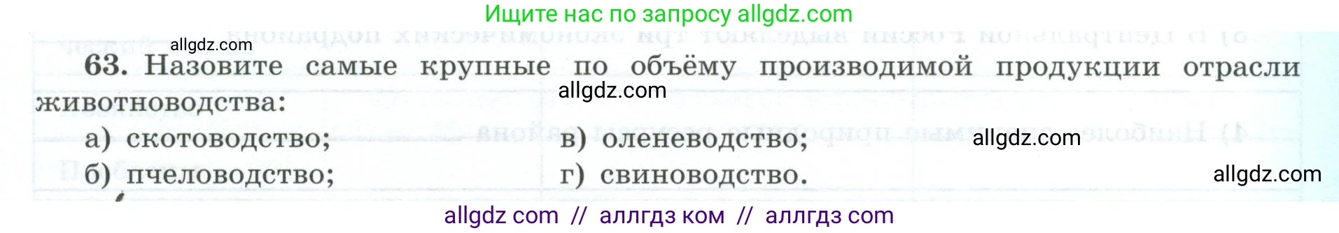 География, 9 класс Мой тренажёр, автор: Николина Вера Викторовна, издательство Просвещение, Москва, 2023, жёлтого цвета, страница 21, номер 63, Условие