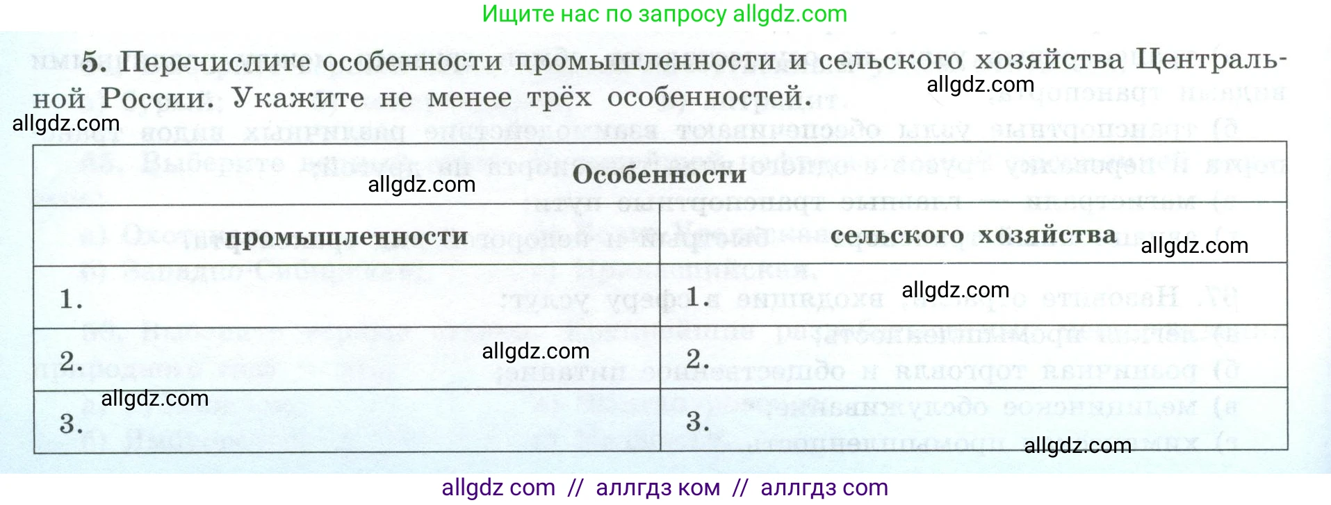 География, 9 класс Мой тренажёр, автор: Николина Вера Викторовна, издательство Просвещение, Москва, 2023, жёлтого цвета, страница 22, номер 5, Условие