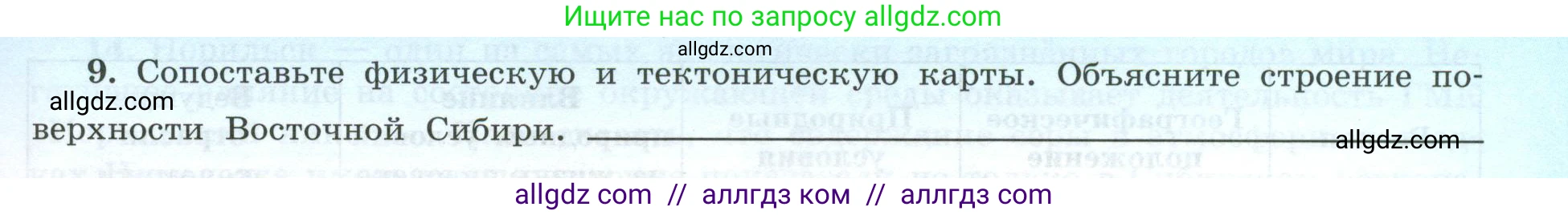 География, 9 класс Мой тренажёр, автор: Николина Вера Викторовна, издательство Просвещение, Москва, 2023, жёлтого цвета, страница 69, номер 9, Условие