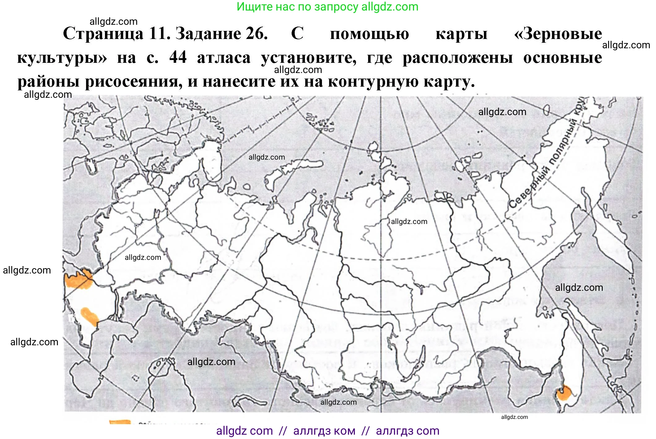 География, 9 класс Мой тренажёр, автор: Николина Вера Викторовна, издательство Просвещение, Москва, 2023, жёлтого цвета, страница 11, номер 26, Решение