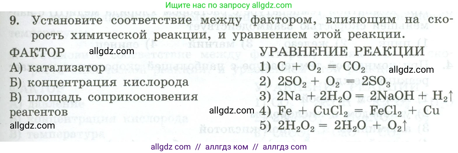 Химия, 9 класс Проверочные и контрольные работы, авторы: Габриелян Олег Саргисович, Лысова Галина Георгиевна, издательство Просвещение, Москва, 2023, белого цвета, страница 27, номер 9, Условие