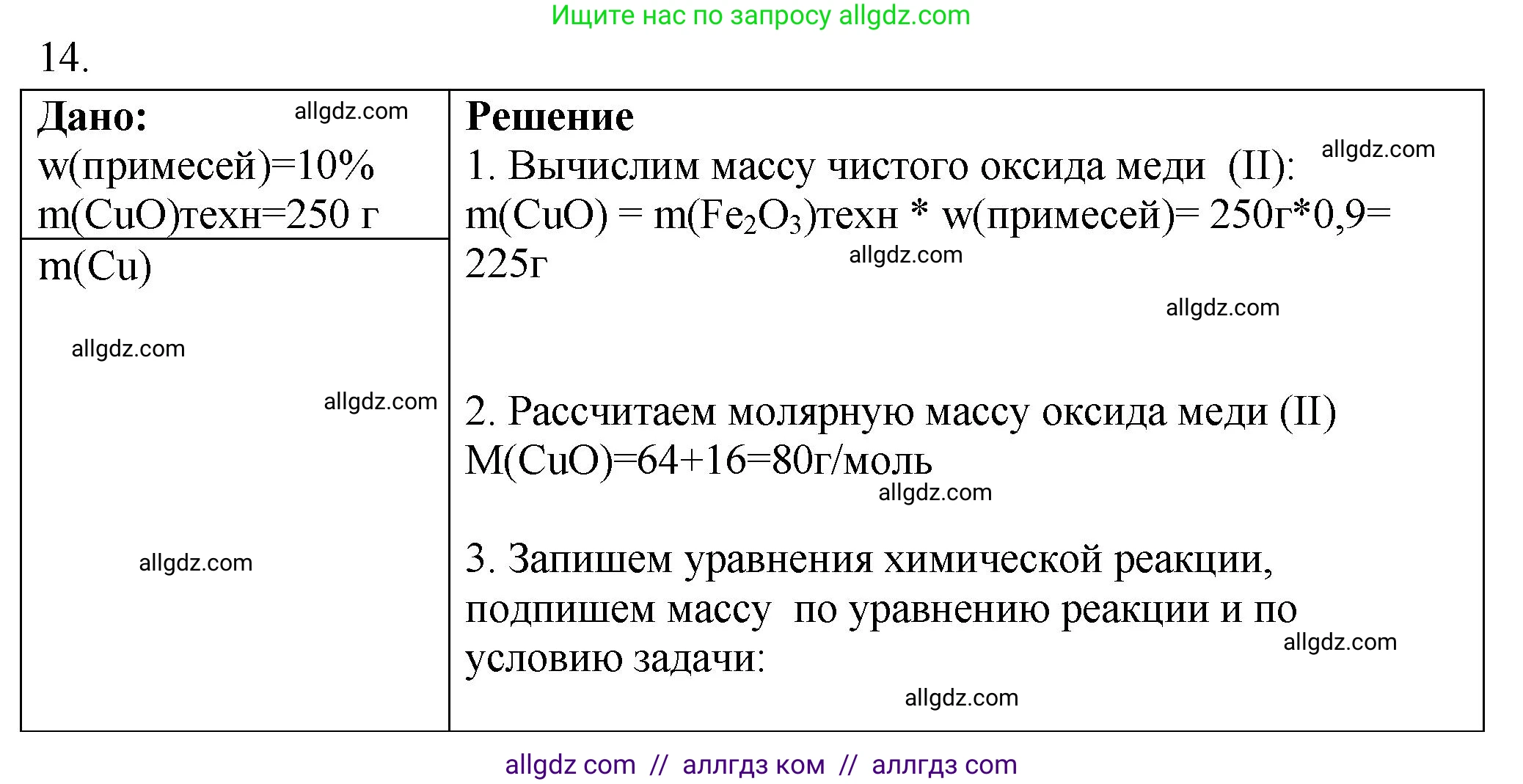 Химия, 9 класс Проверочные и контрольные работы, авторы: Габриелян Олег Саргисович, Лысова Галина Георгиевна, издательство Просвещение, Москва, 2023, белого цвета, страница 179, номер 14, Решение