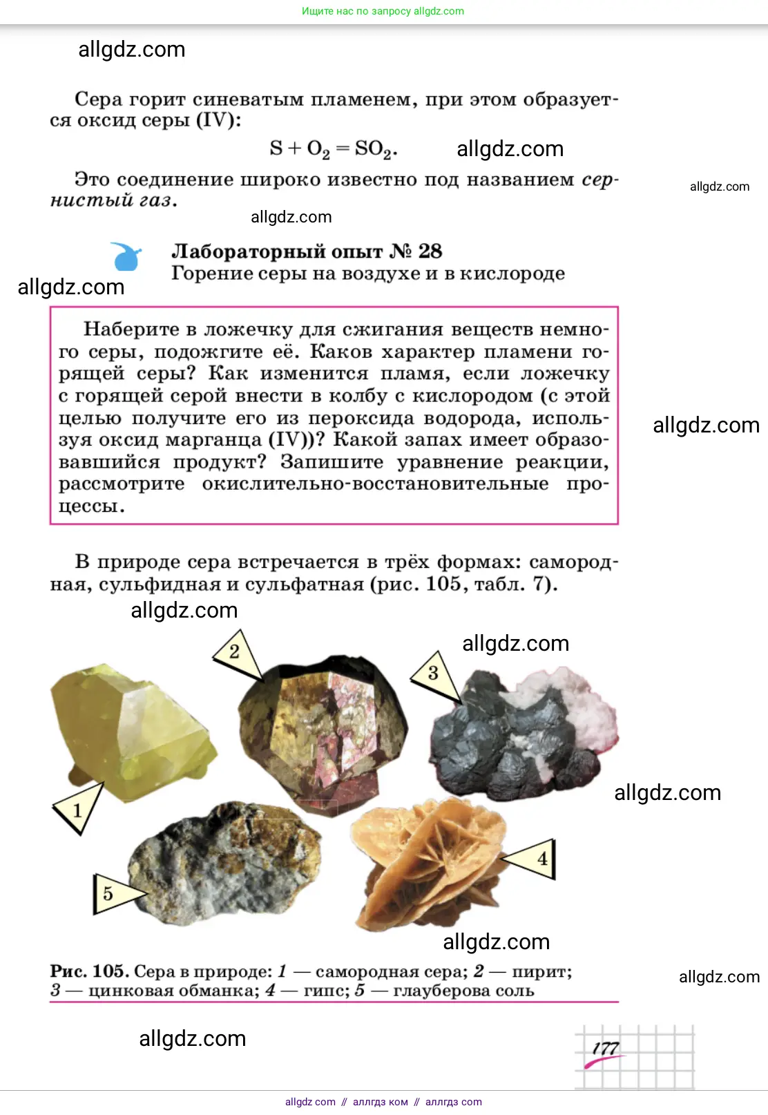 Химия, 9 класс Учебник, автор: Габриелян Олег Саргисович, издательство Просвещение, Москва, 2020, белого цвета, страница 177