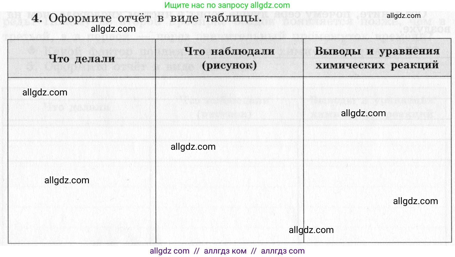 Химия, 9 класс Тетрадь для лабораторных опытов и практических работ, авторы: Габриелян Олег Саргисович, Аксенова Инна Васильевна, Остроумов Игорь Геннадьевич, издательство Просвещение, Москва, 2020, белого цвета, страница 30, номер 4, Условие