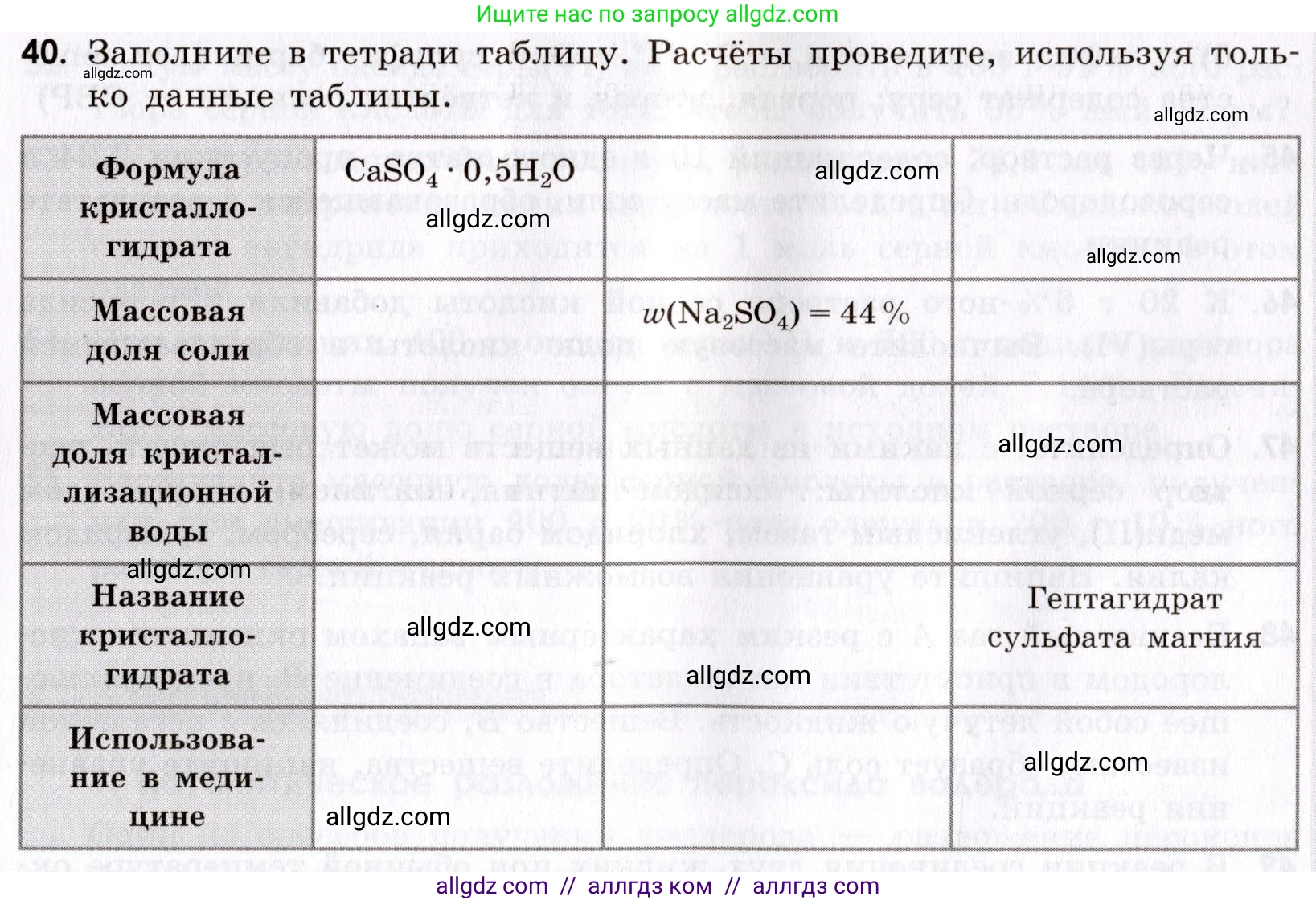 Химия, 9 класс Сборник задач и упражнений, авторы: Габриелян Олег Саргисович, Тригубчак Инесса Васильевна, издательство Просвещение, Москва, 2020, белого цвета, страница 67, номер 40, Условие