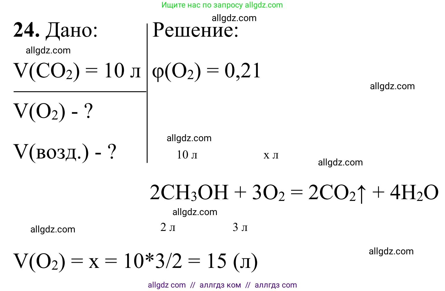 Химия, 9 класс Сборник задач и упражнений, авторы: Габриелян Олег Саргисович, Тригубчак Инесса Васильевна, издательство Просвещение, Москва, 2020, белого цвета, страница 116, номер 24, Решение