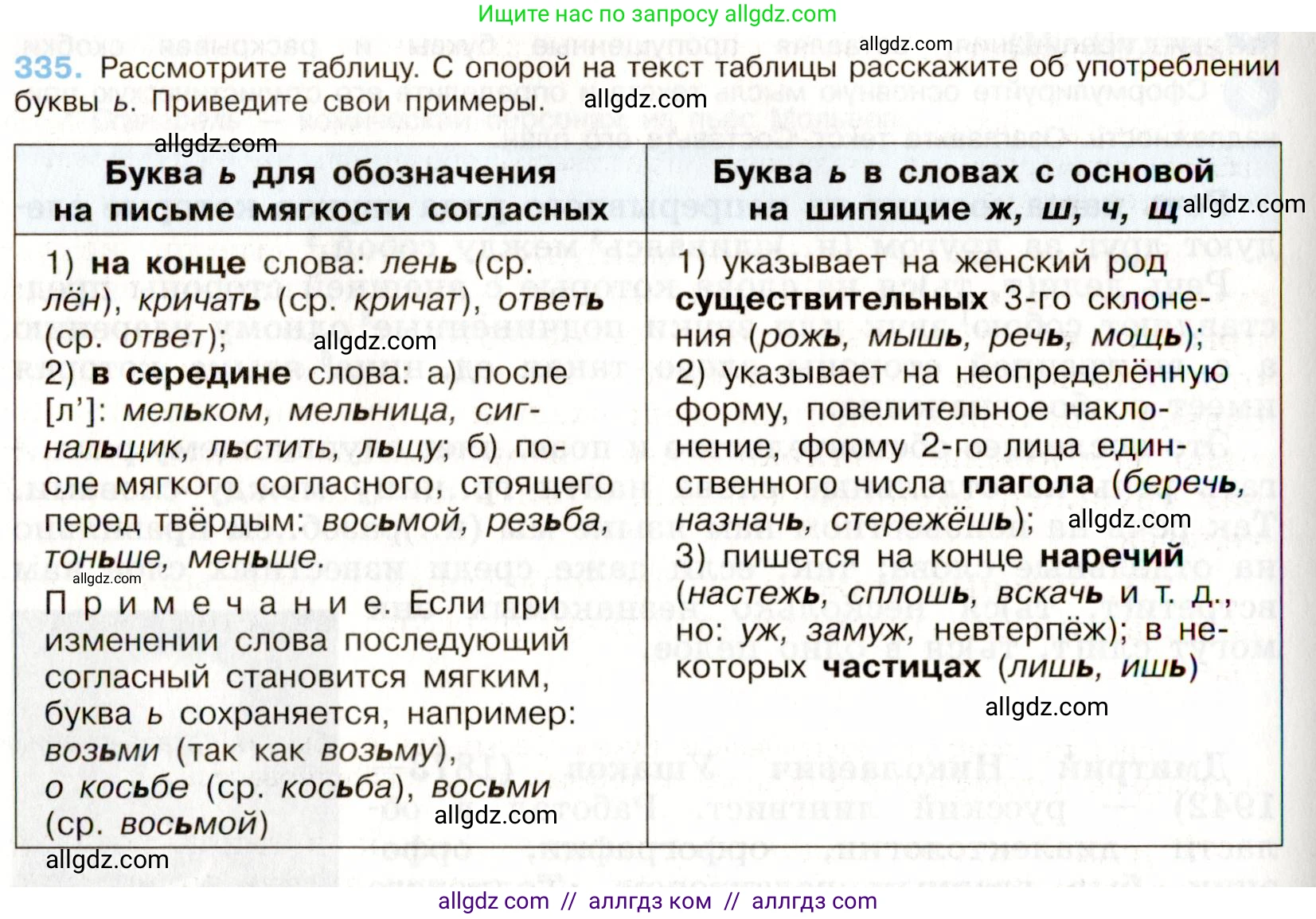 Русский язык, 9 класс Учебник, авторы: Бархударов Степан Григорьевич, Крючков Сергей Ефимович, Максимов Леонард Юрьевич, Чешко Лев Антонович, Николина Наталия Анатольевна, Мишина Клара Ивановна, Текучева Ирина Викторовна, Курцева Зоя Ивановна, Комиссарова Людмила Юрьевна, издательство Просвещение, Москва, 2023, салатового цвета, страница 174, номер 335, Условие 2019-2022